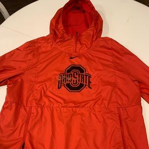 MENS Nike Ohio state on field windbreaker